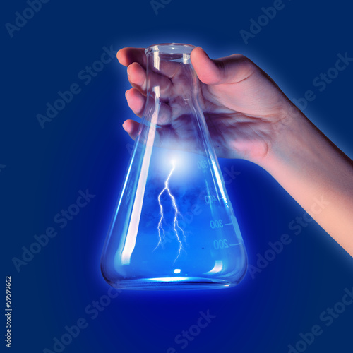 Lightning in test tube