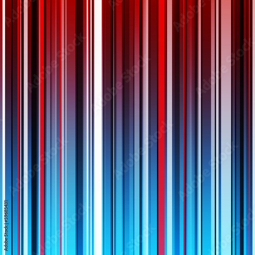 Abstract striped red and blue background