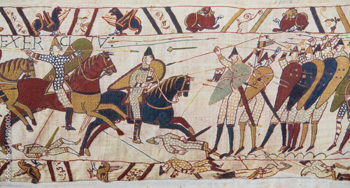 Bayeux tapestry - Norman invasion of England