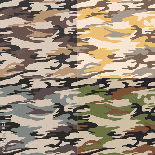 seamless camouflage pattern