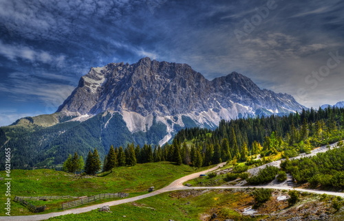 Blick auf die Zugspitze