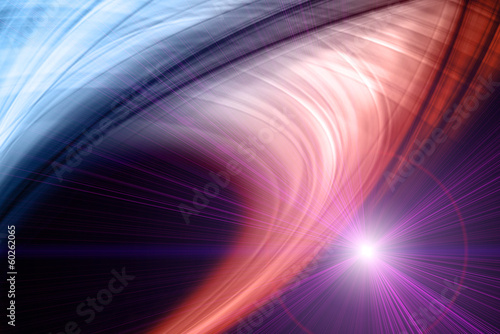 futuristic wave background design with lights