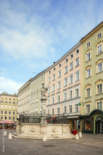 fountain st Florian, Salzburg