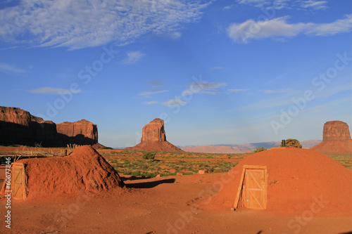 hogan à monument Valley, Arizona