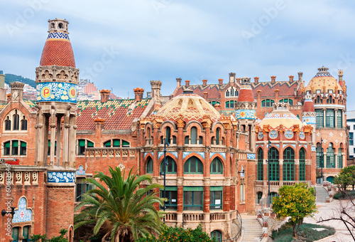 Hospital de la Santa Creu i de Sant Pau, Barcelona, Spain