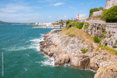 Coastline in Plymouth