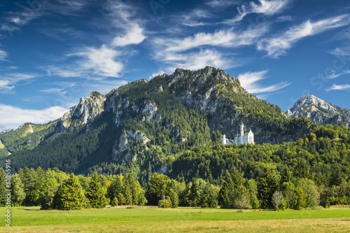 Bavarian Alps of Germany