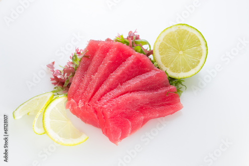 Fresh tuna fillet