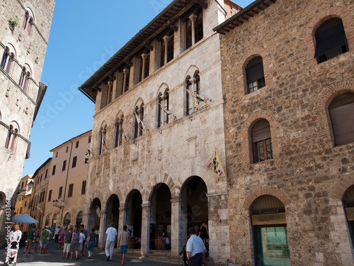 Massa Marittima ,medieval city in Italy