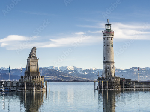 port entrance lake constance