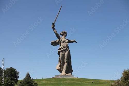 Monument Motherland mother in Volgograd Russia