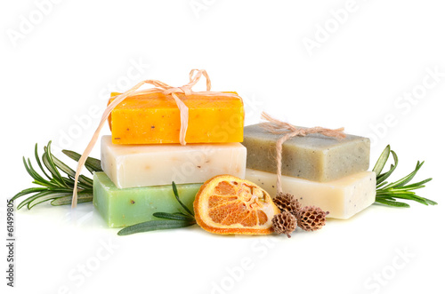 Herbal soaps