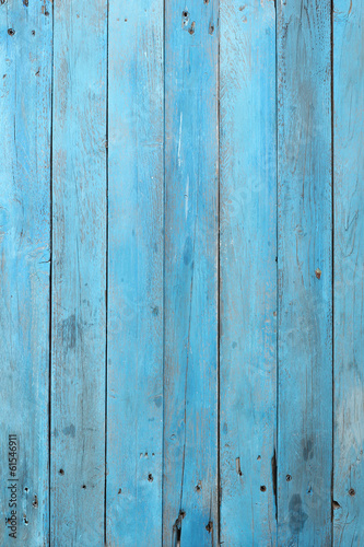Old blue wood plank background