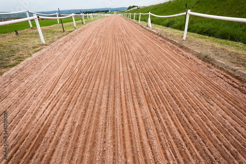 Horse Racing Sand Training Track