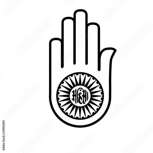 Symbol of Jainism- Ahimsa