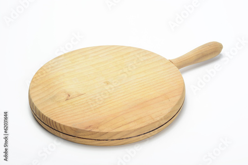 Tabla de madera para cocina redonda