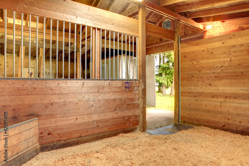 Horse stable barn stall