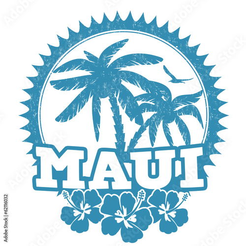 Maui stamp