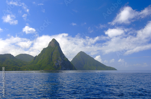 The Pitons of St. Lucia