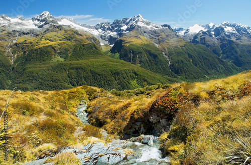 Milford Track, fabulous scenery in New Zealand