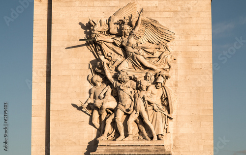 Arc de Triomphe, Paris, detail - La Marseillaise