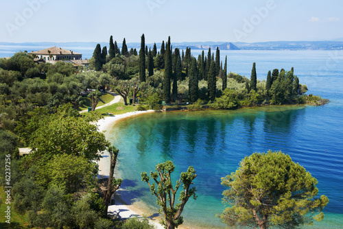 Garda lake resort in Italy