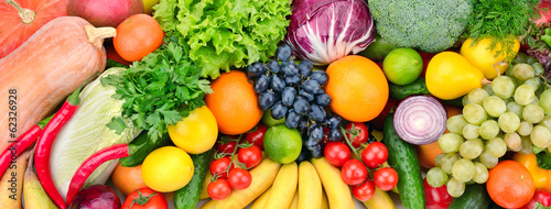 fresh fruits and vegetables