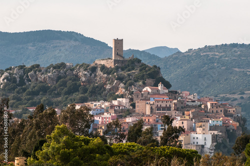 View of Posada, north-east Sardinia - Italy