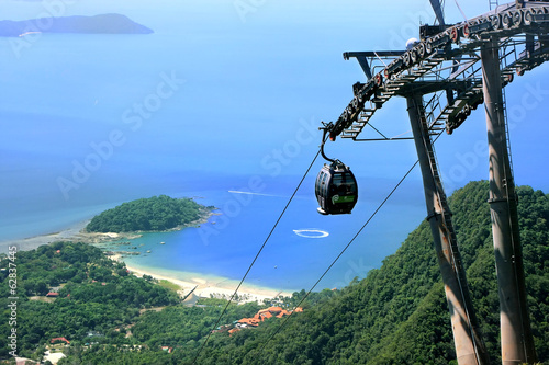 Sky Bridge cable car, Langkawi island, Malaysia