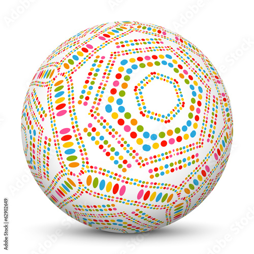 Kugel, Muster, abstrakt, 3D, blanko, leer, Sphere, Ball, white