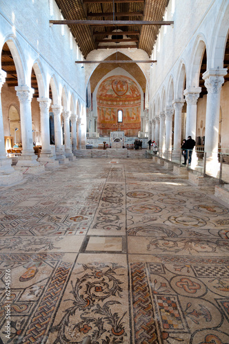 Mosaics and Inside of Basilica di Aquileia