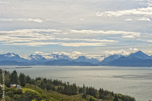 Homer Alaska Volcano View