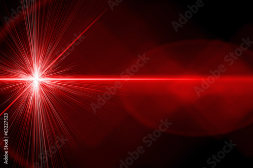 Red laser light