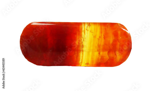 red agate geological crystal