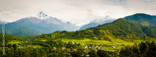 Panorama Annapurna, niedaleko Pokhary