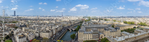 Parigi, vista di notre dame