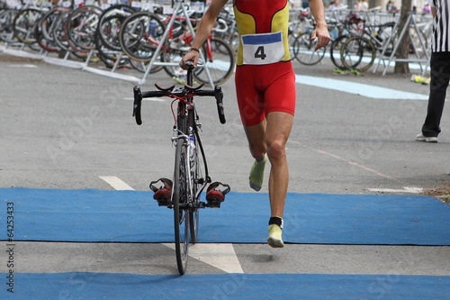 Triathlon transition