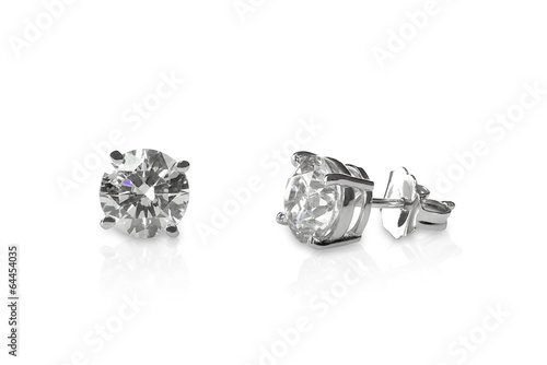 Beautiful Diamond stud earrings