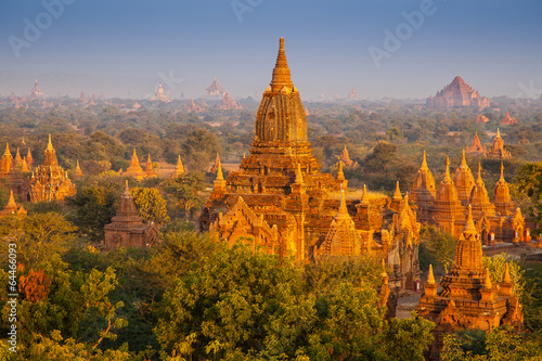 temples in Bagan, Myanmar