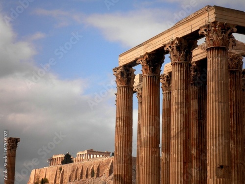 Greek Temple Athens Acropolis