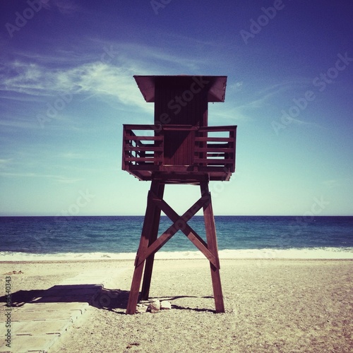 lifeguard tower