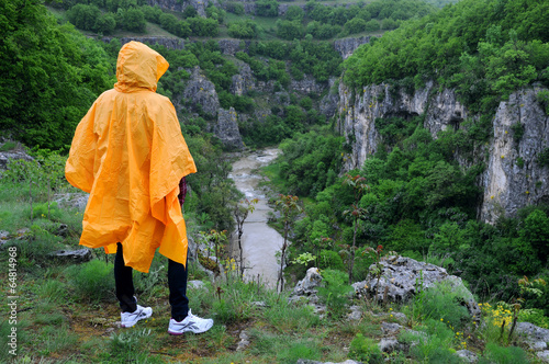 Woman on the Edge of the Canyon