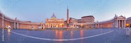 Panoramic view of Vatican city, Rome.