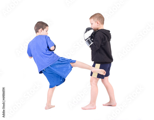 Kids Kickboxing Fight
