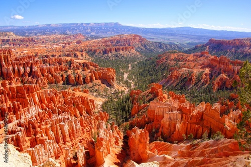 View over the hoodoos of Bryce Canyon National Park, USA