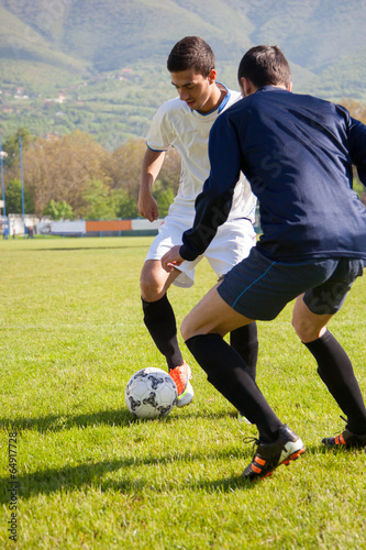 Soccer players