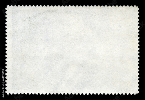 Blank Postage Stamp