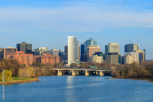 Rosslyn Virginia skyline Washington, DC