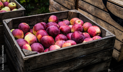 box of apples