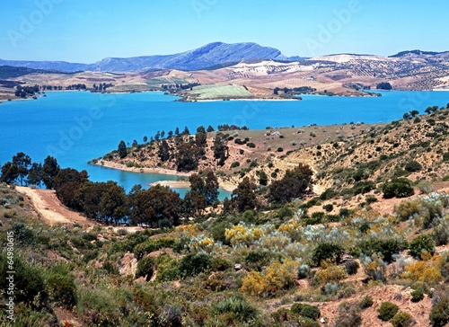 Reservoir near Ardales, Andalusia, Spain © Arena Photo UK